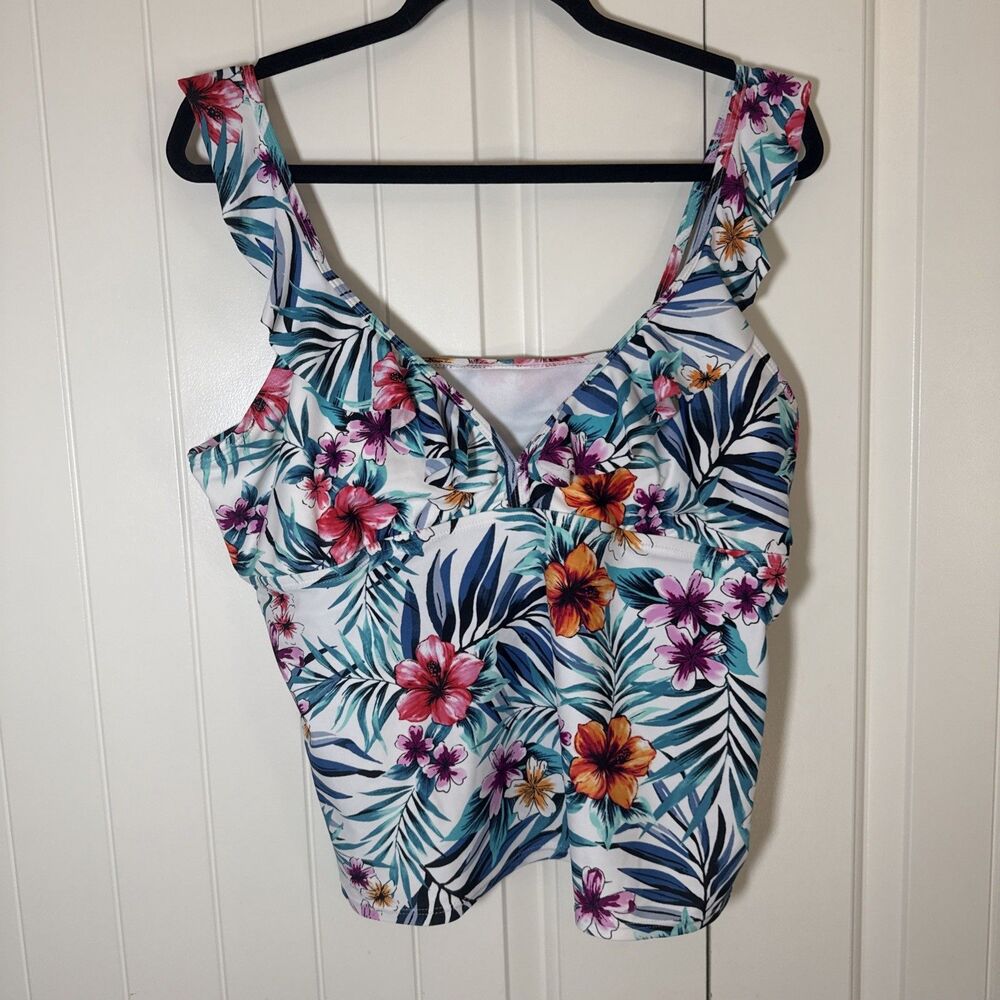 Time And Tru Flutter Tropical Swim Tank XL